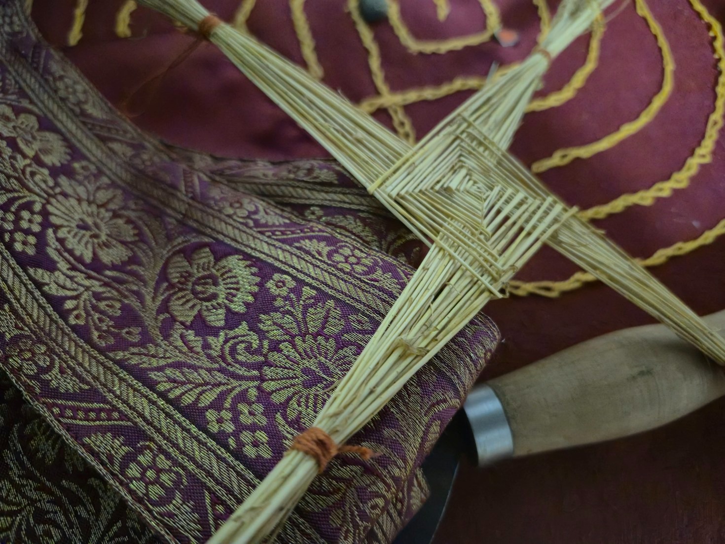 The Intricate Process Of Traditional Straw Weaving